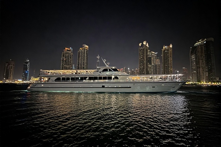 Dhow Cruise in Dubai Marina at Night